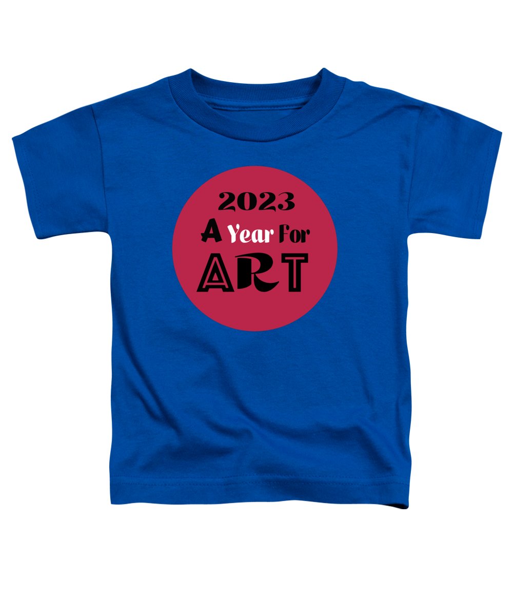 A Year For Art - Viva Magenta - Toddler T-Shirt