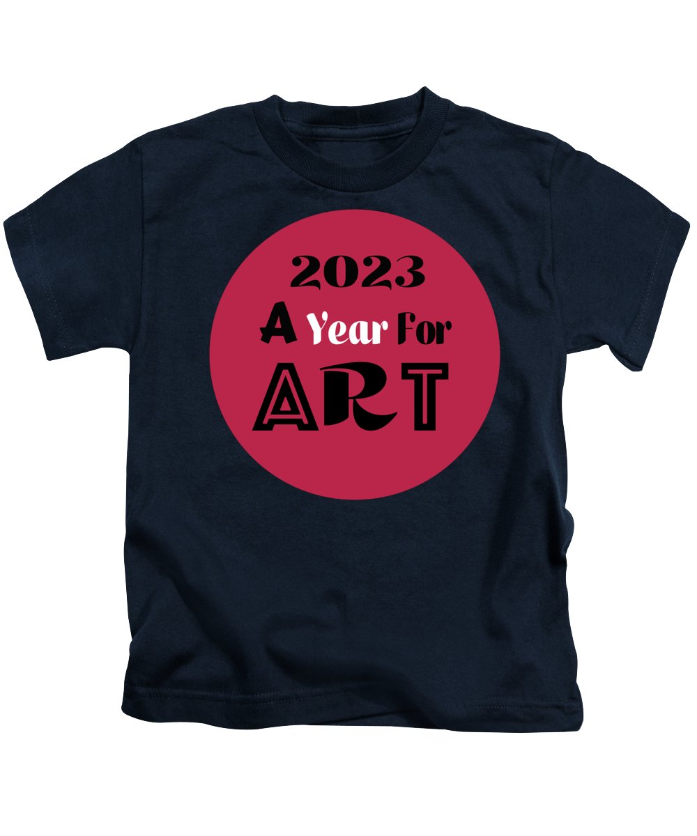 A Year For Art - Viva Magenta - Kids T-Shirt
