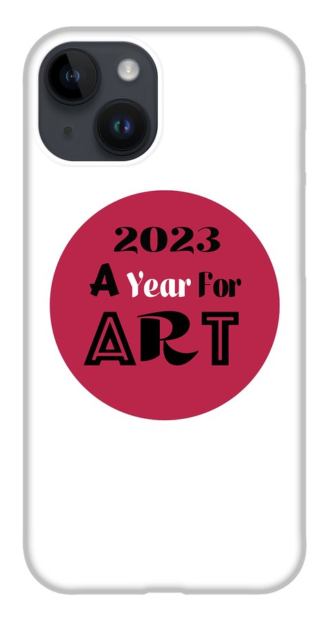 A Year For Art - Viva Magenta - Phone Case