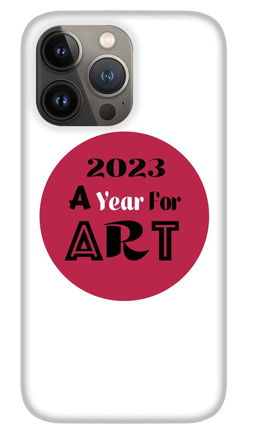 A Year For Art - Viva Magenta - Phone Case