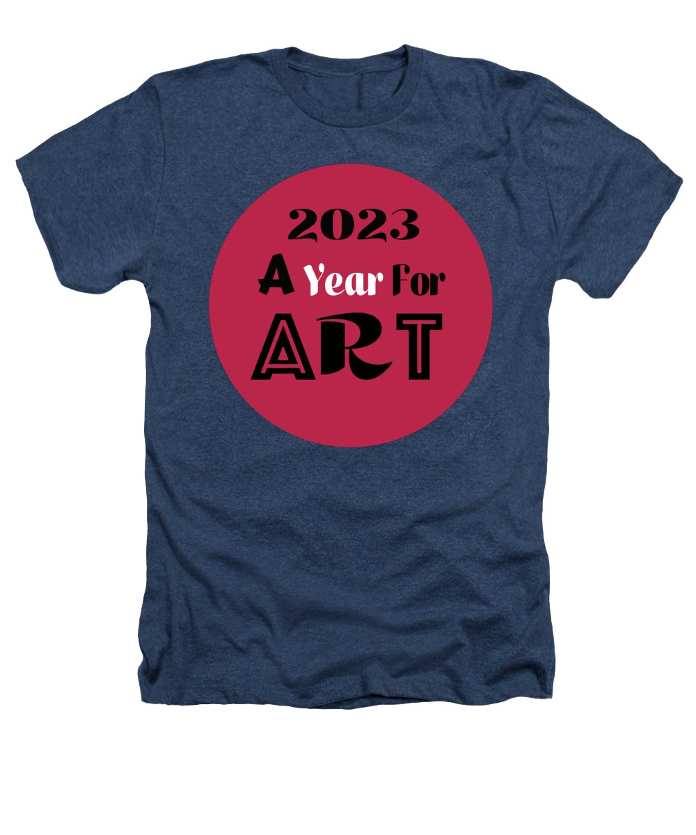 A Year For Art - Viva Magenta - Heathers T-Shirt