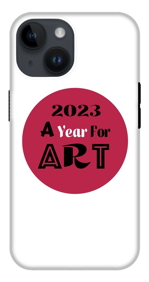 A Year For Art - Viva Magenta - Phone Case