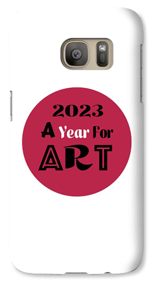 A Year For Art - Viva Magenta - Phone Case