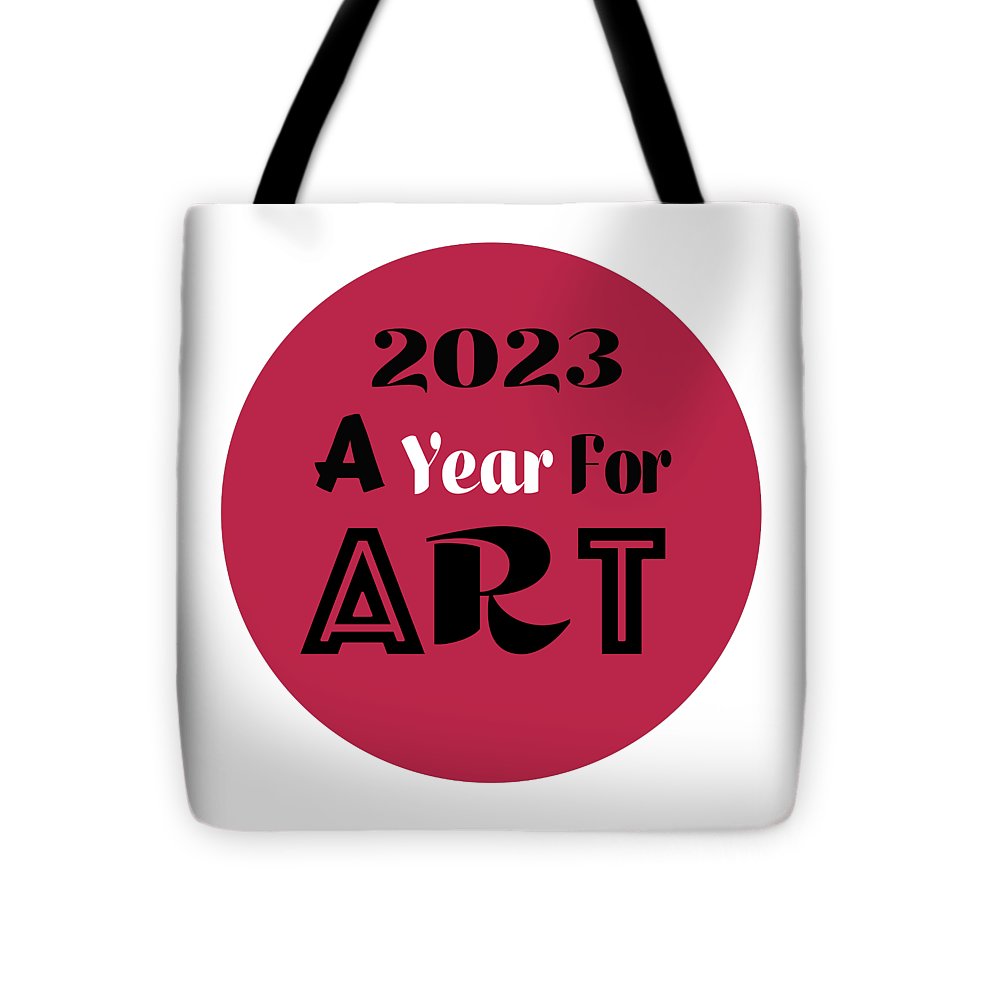 A Year For Art - Viva Magenta - Tote Bag