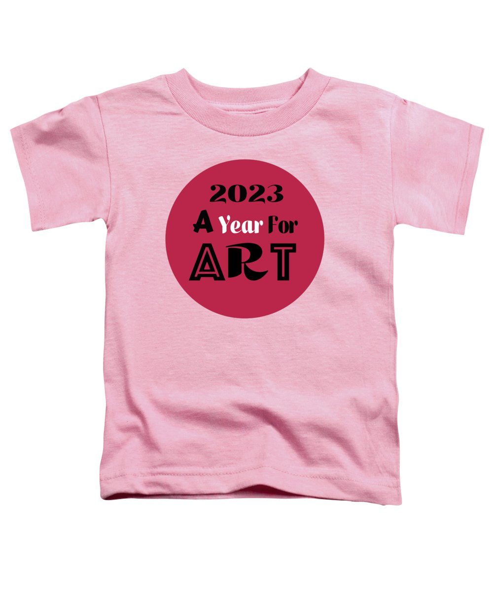 A Year For Art - Viva Magenta - Toddler T-Shirt
