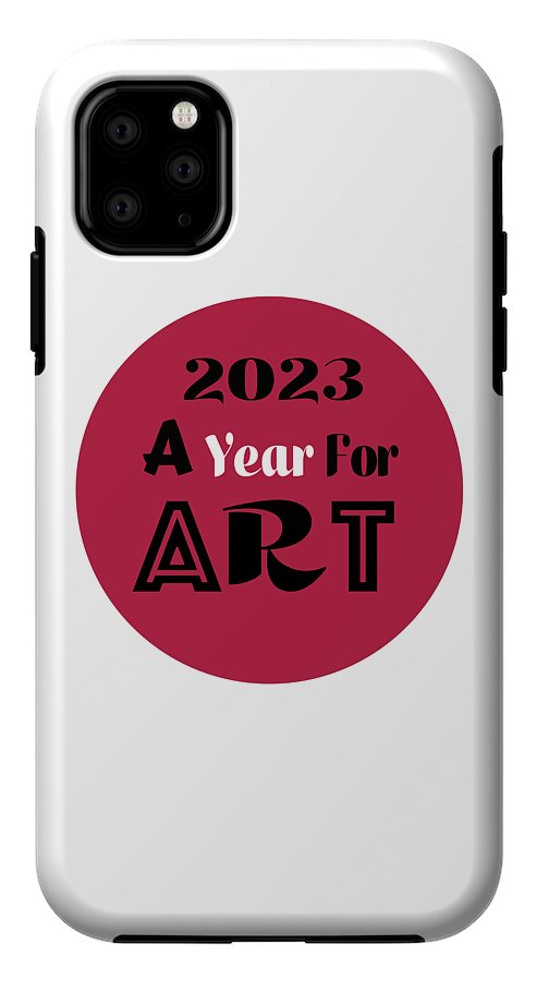 A Year For Art - Viva Magenta - Phone Case