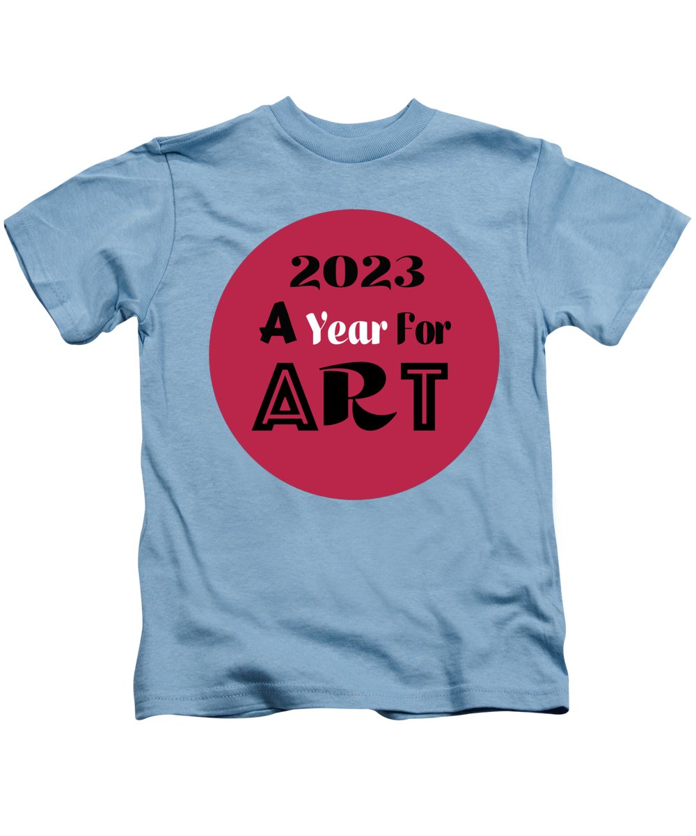 A Year For Art - Viva Magenta - Kids T-Shirt