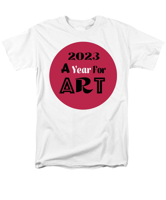 A Year For Art - Viva Magenta - Men's T-Shirt  (Regular Fit)