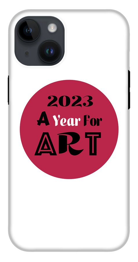 A Year For Art - Viva Magenta - Phone Case