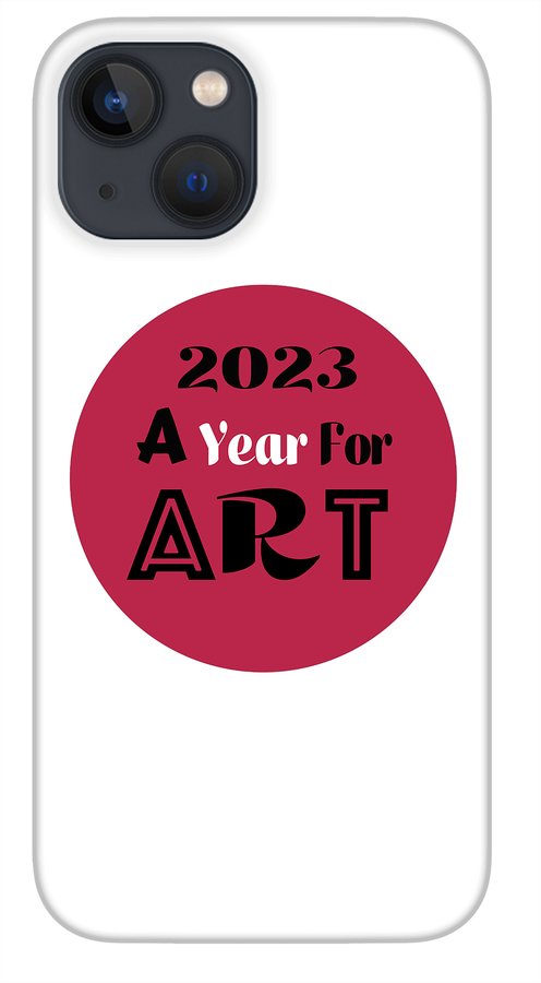 A Year For Art - Viva Magenta - Phone Case