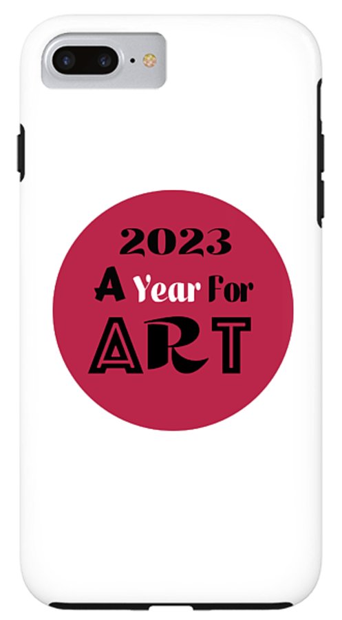 A Year For Art - Viva Magenta - Phone Case