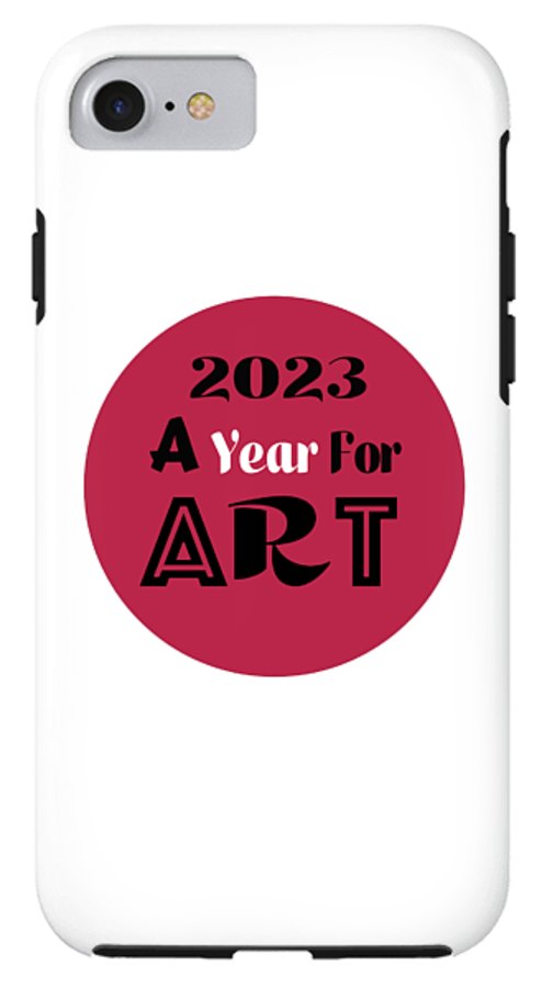 A Year For Art - Viva Magenta - Phone Case