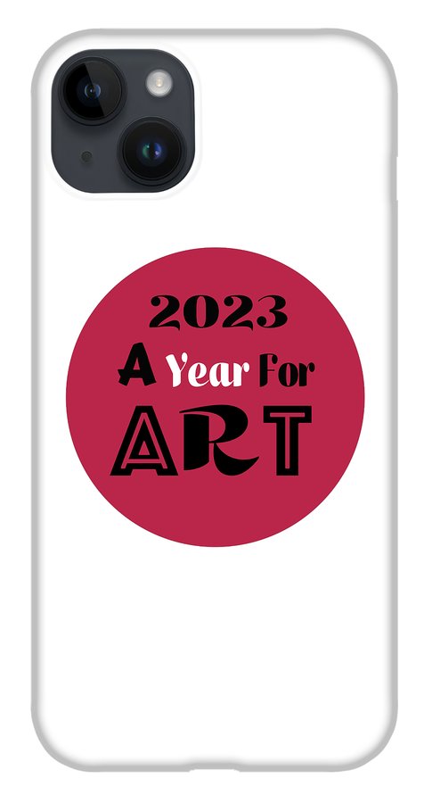 A Year For Art - Viva Magenta - Phone Case