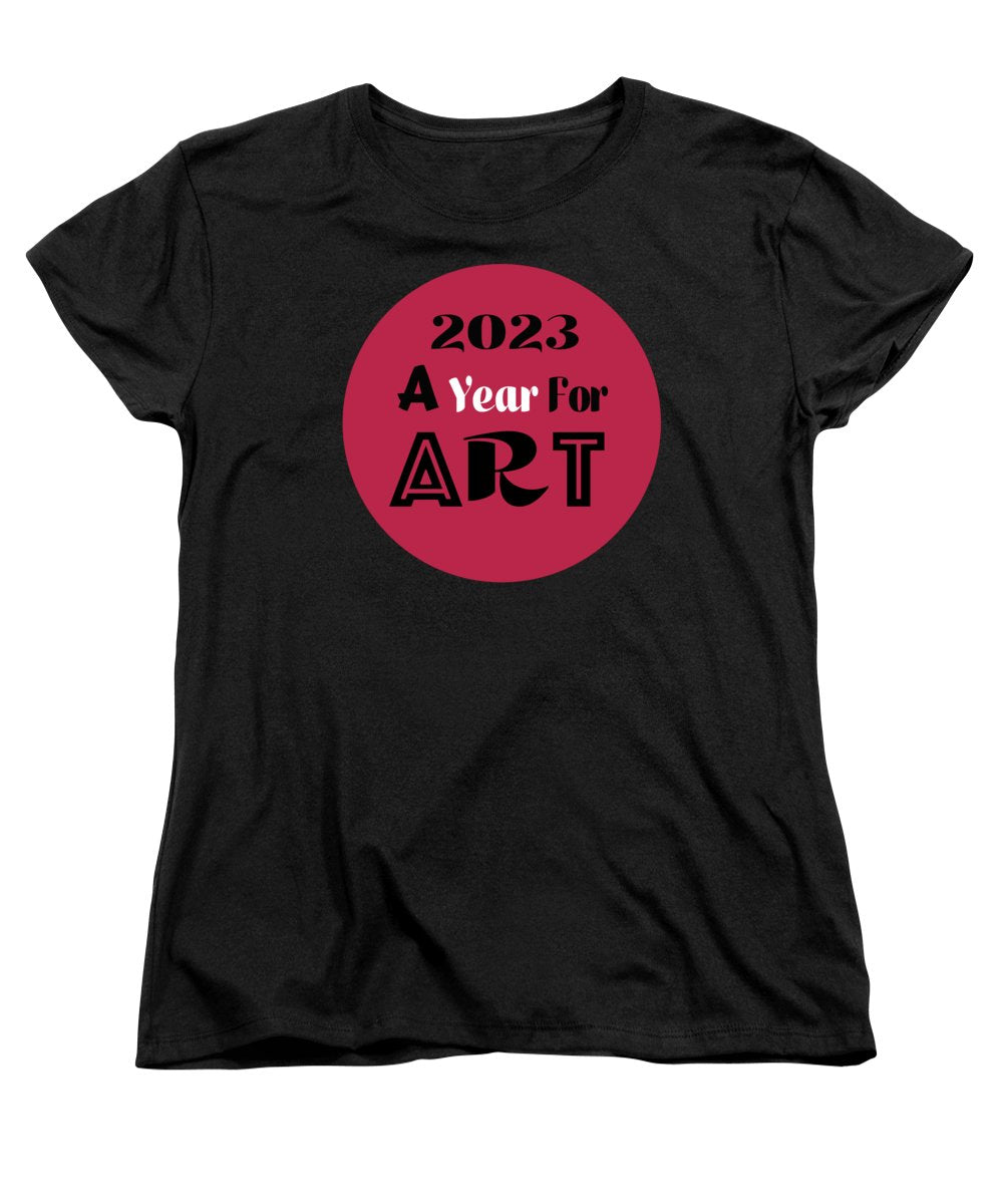 A Year For Art - Viva Magenta - Women's T-Shirt (Standard Fit)