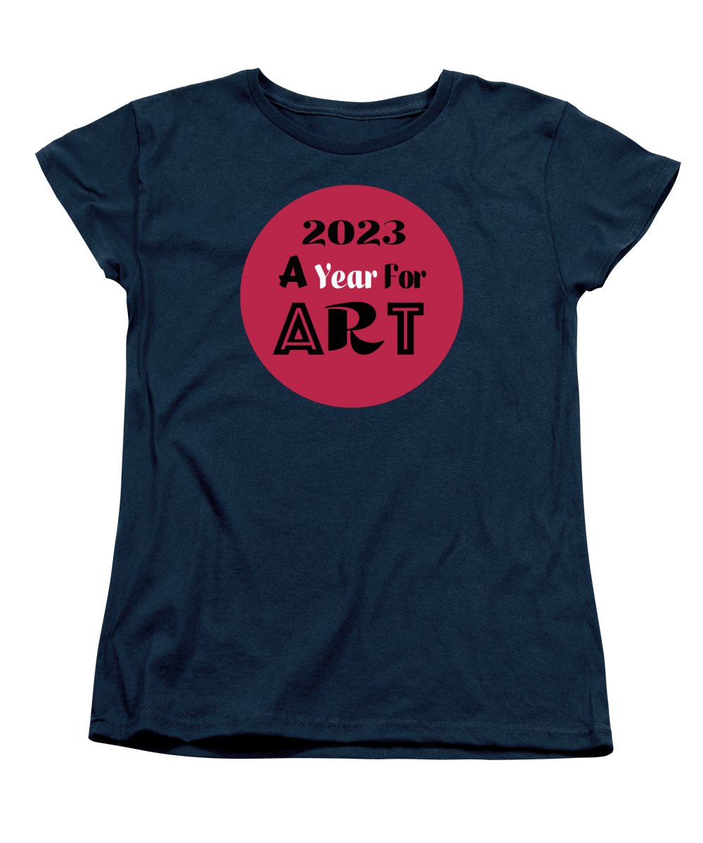 A Year For Art - Viva Magenta - Women's T-Shirt (Standard Fit)