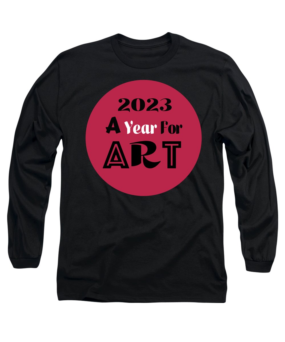 A Year For Art - Viva Magenta - Long Sleeve T-Shirt