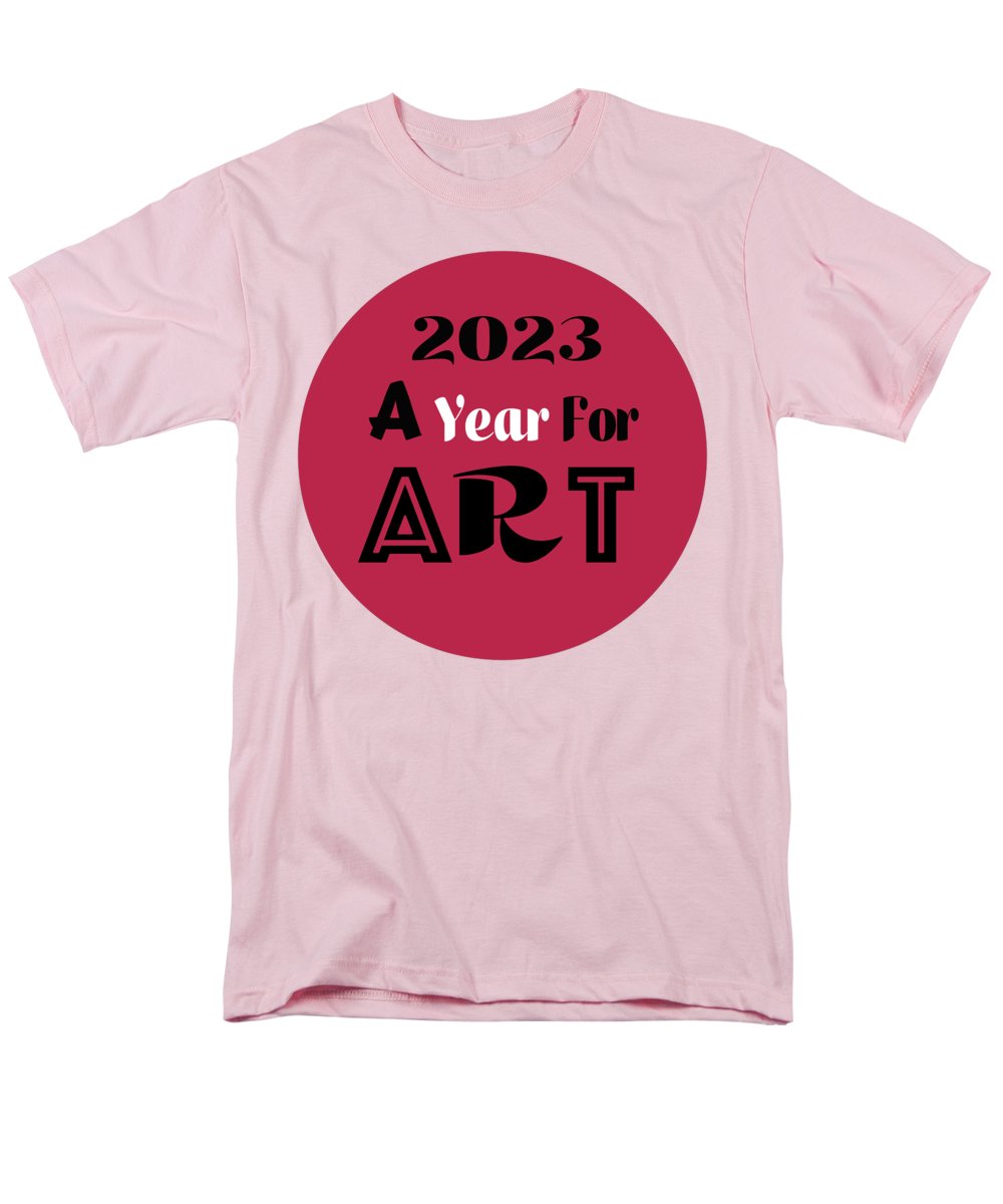 A Year For Art - Viva Magenta - Men's T-Shirt  (Regular Fit)