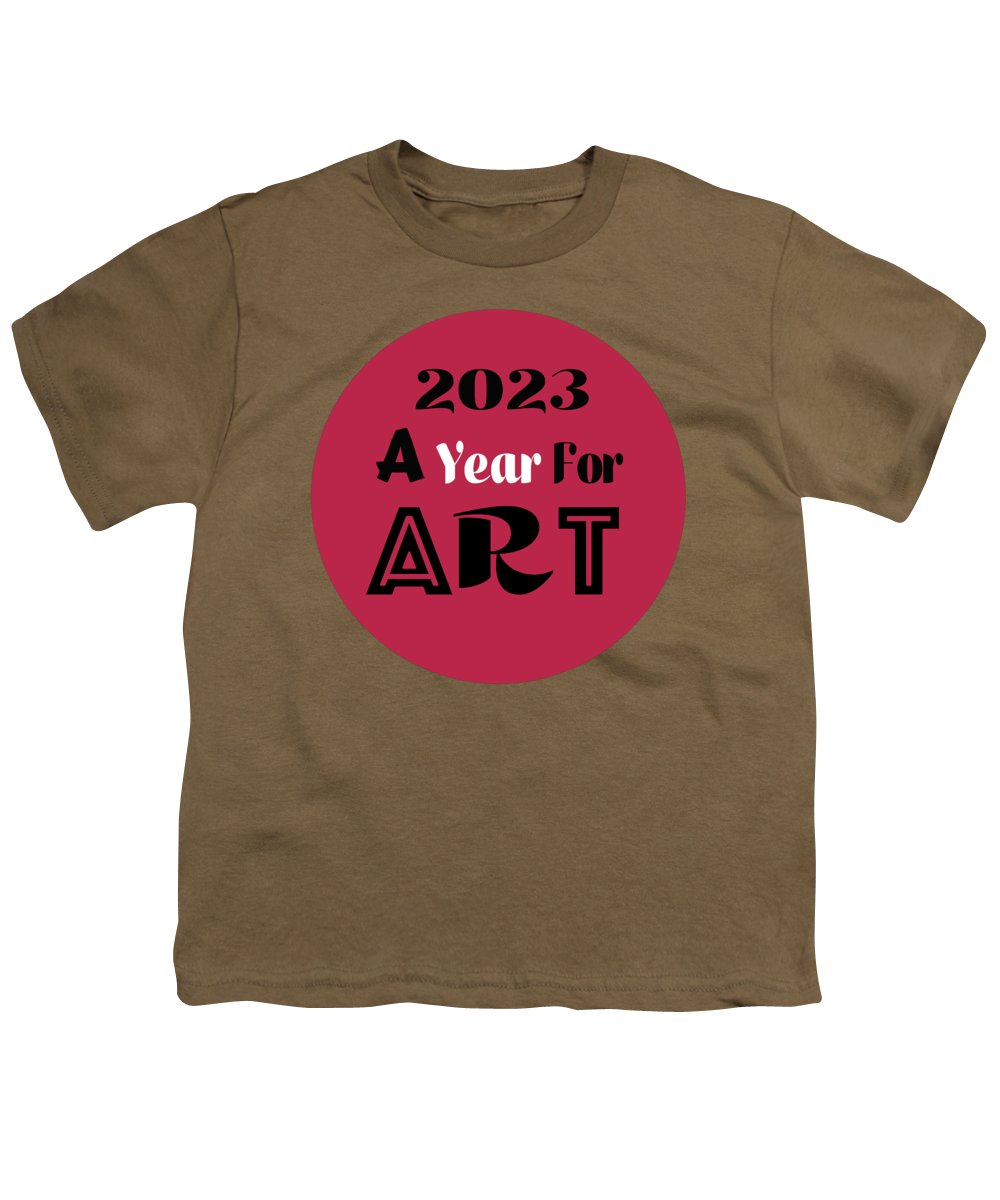 A Year For Art - Viva Magenta - Youth T-Shirt