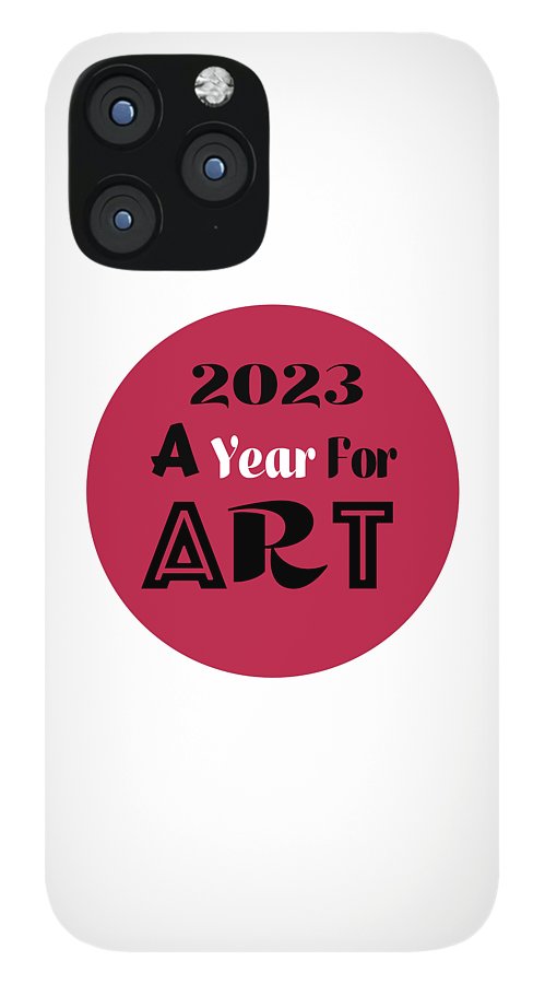 A Year For Art - Viva Magenta - Phone Case