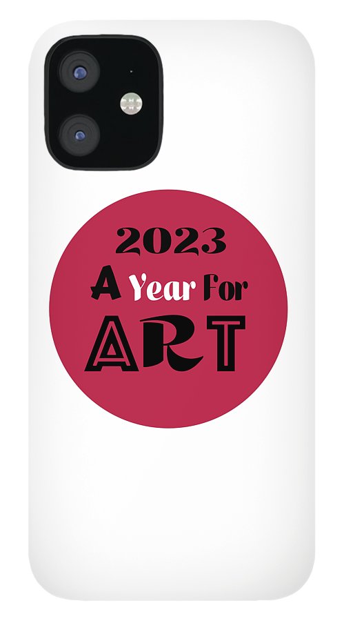 A Year For Art - Viva Magenta - Phone Case