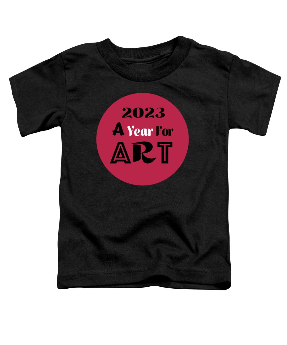 A Year For Art - Viva Magenta - Toddler T-Shirt