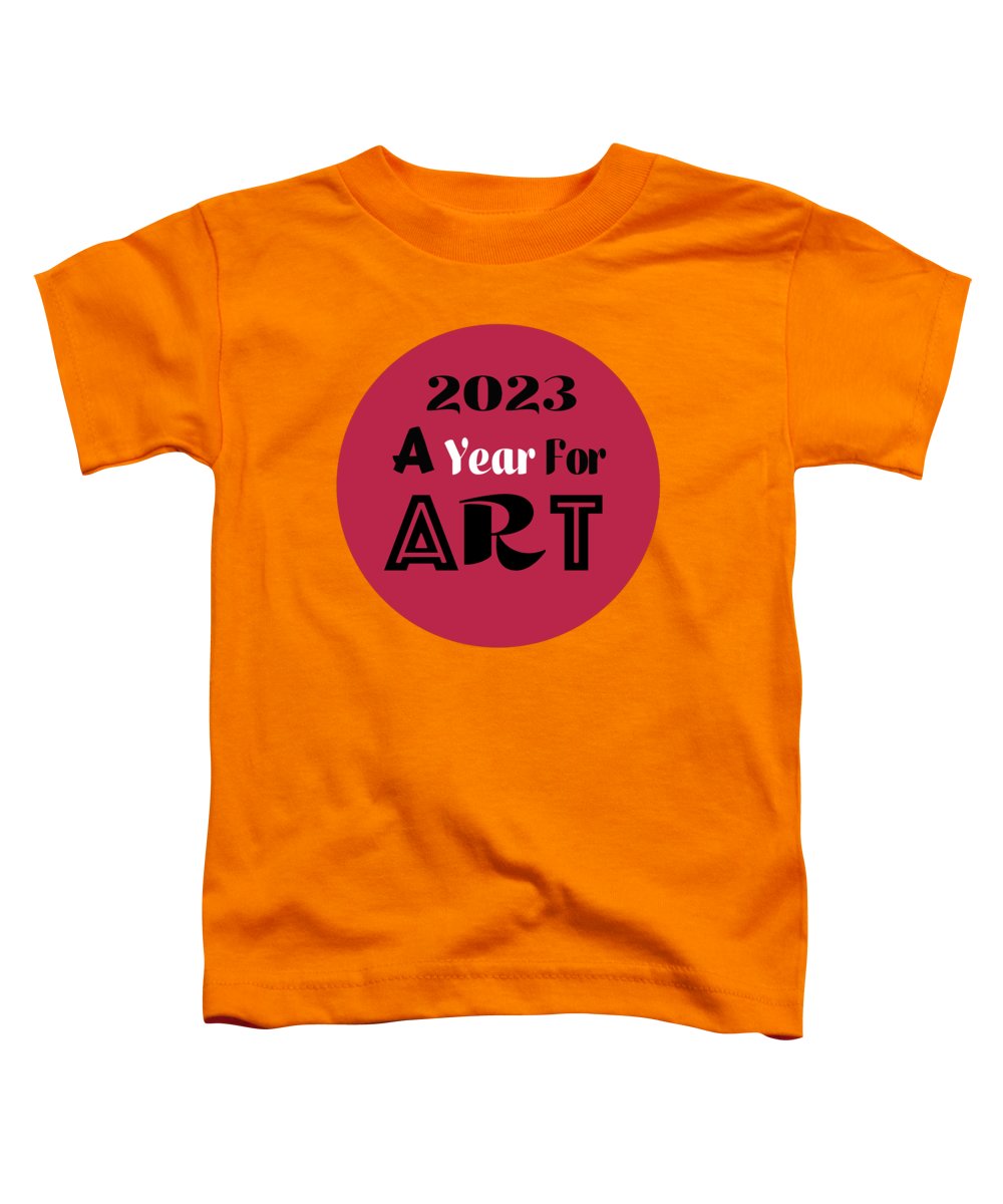 A Year For Art - Viva Magenta - Toddler T-Shirt
