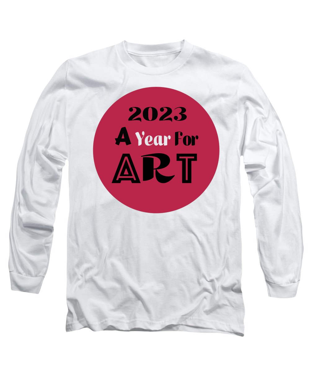 A Year For Art - Viva Magenta - Long Sleeve T-Shirt