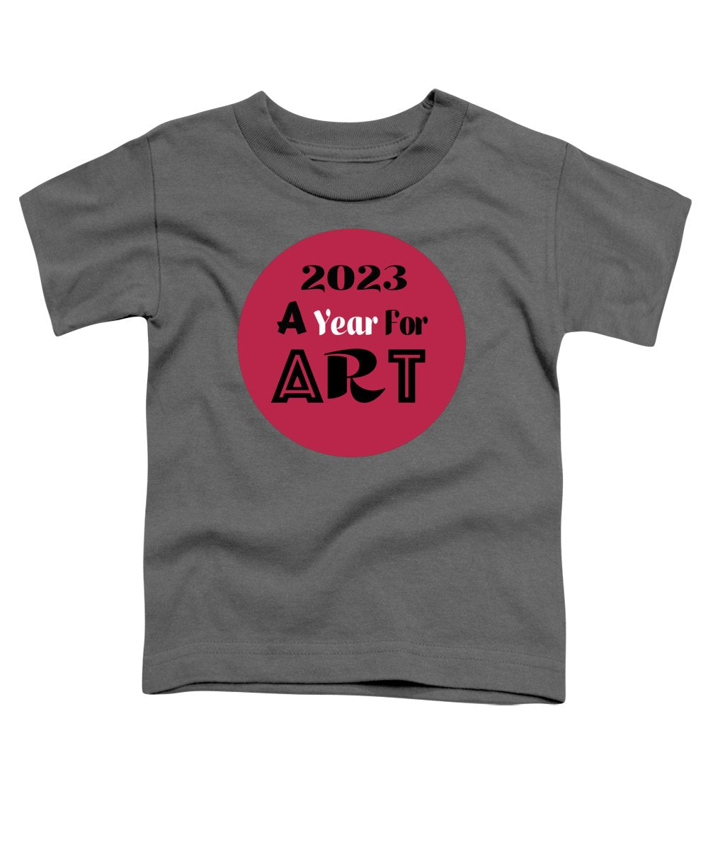 A Year For Art - Viva Magenta - Toddler T-Shirt