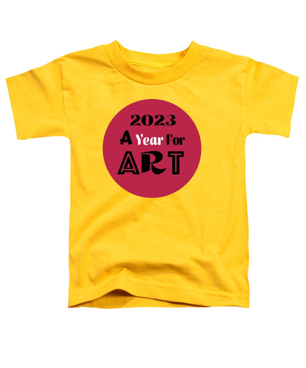 A Year For Art - Viva Magenta - Toddler T-Shirt