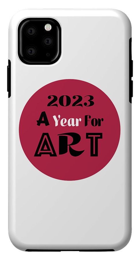 A Year For Art - Viva Magenta - Phone Case