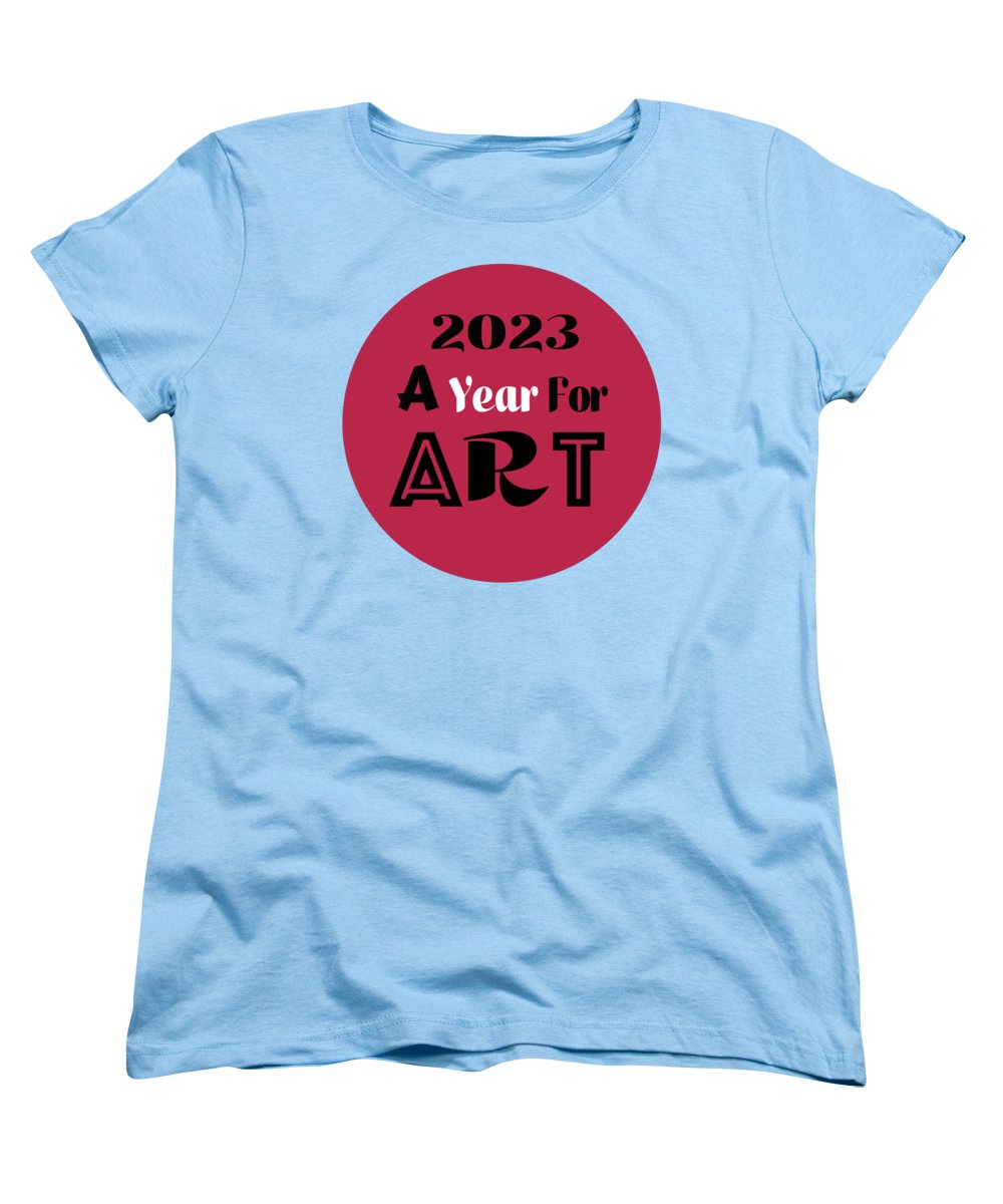 A Year For Art - Viva Magenta - Women's T-Shirt (Standard Fit)