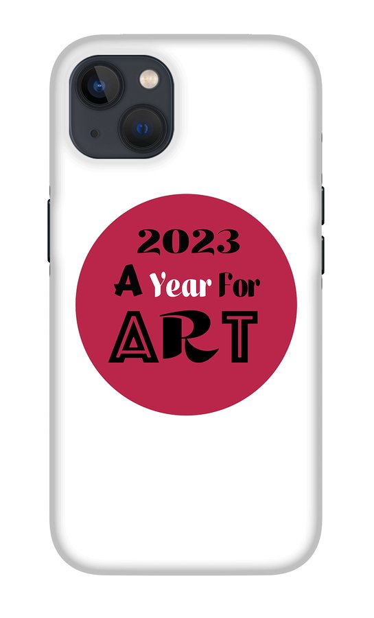 A Year For Art - Viva Magenta - Phone Case