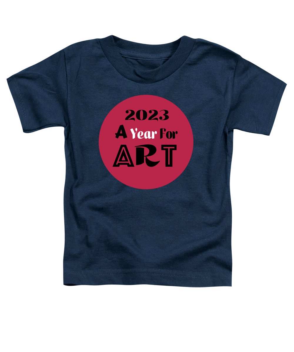 A Year For Art - Viva Magenta - Toddler T-Shirt