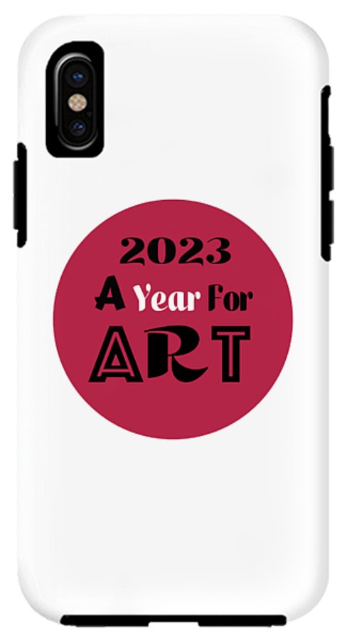 A Year For Art - Viva Magenta - Phone Case