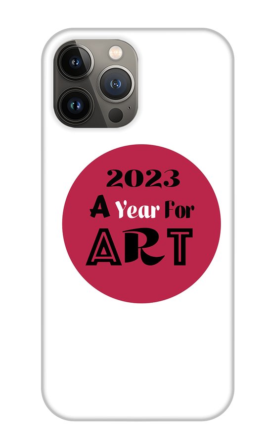 A Year For Art - Viva Magenta - Phone Case