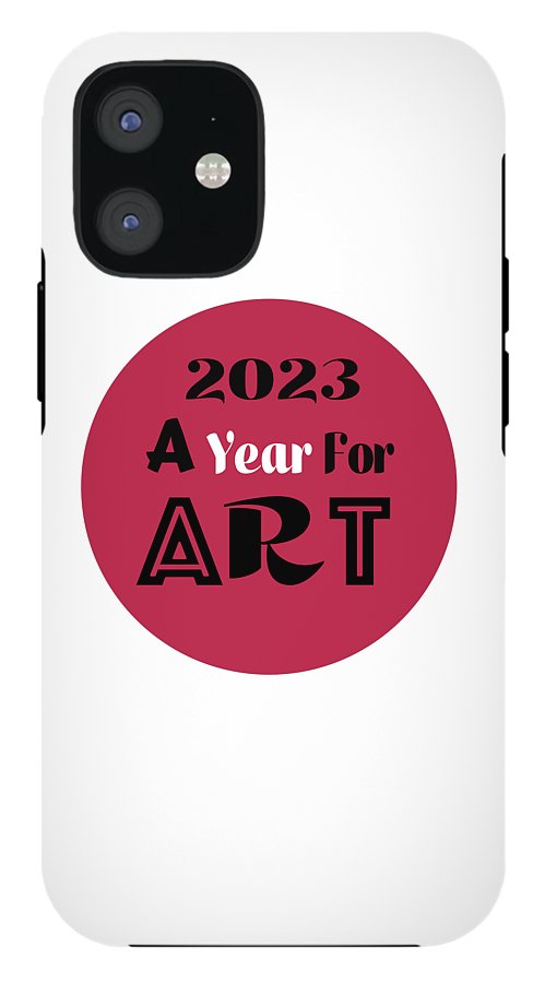 A Year For Art - Viva Magenta - Phone Case