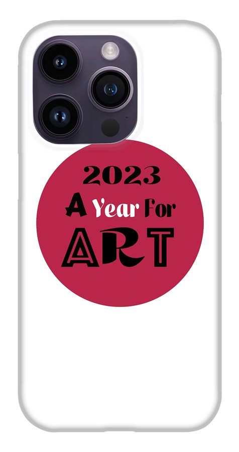 A Year For Art - Viva Magenta - Phone Case