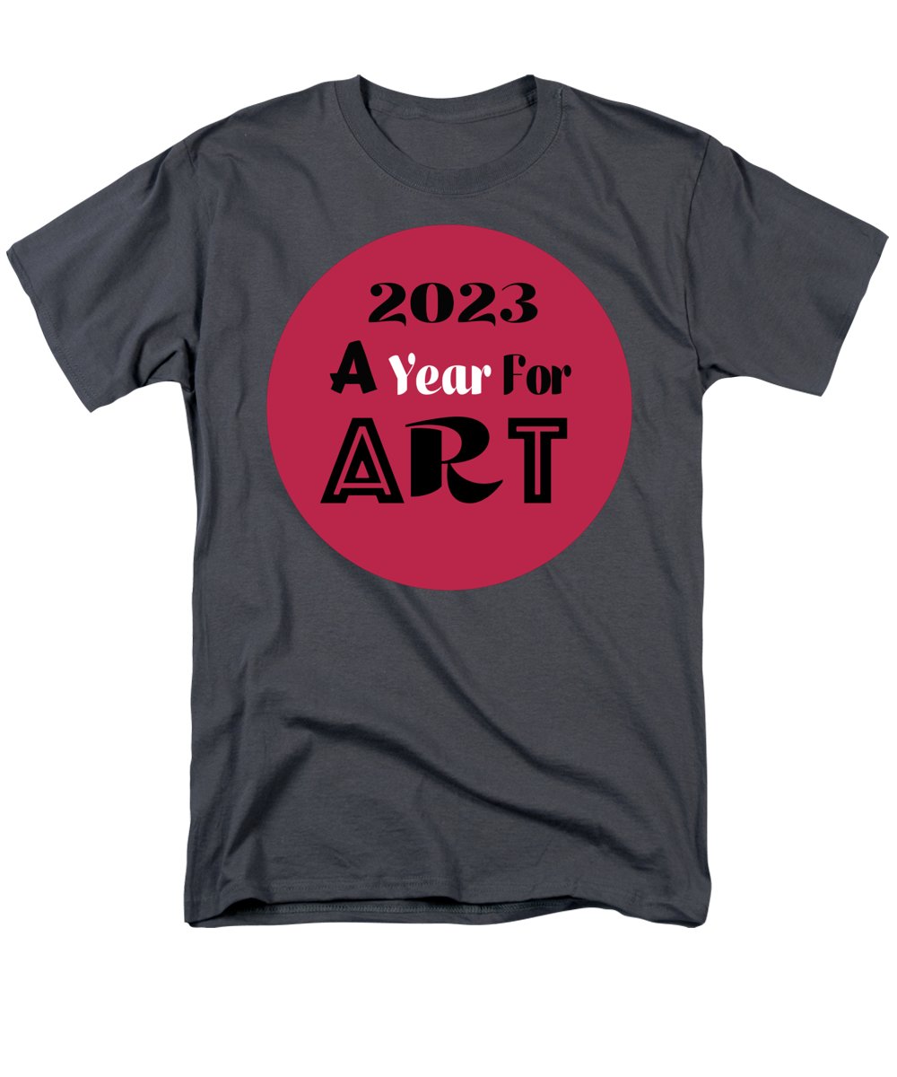 A Year For Art - Viva Magenta - Men's T-Shirt  (Regular Fit)