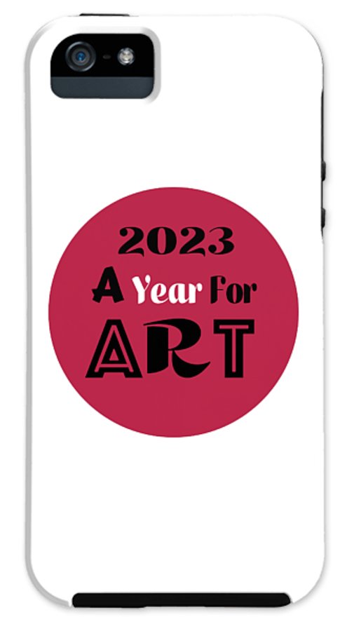 A Year For Art - Viva Magenta - Phone Case