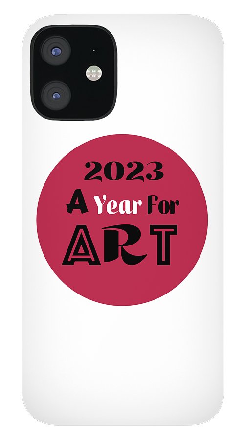 A Year For Art - Viva Magenta - Phone Case