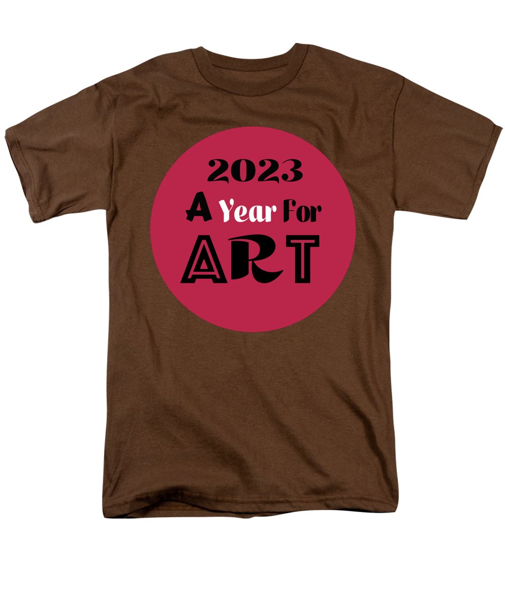 A Year For Art - Viva Magenta - Men's T-Shirt  (Regular Fit)