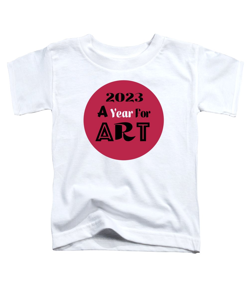 A Year For Art - Viva Magenta - Toddler T-Shirt