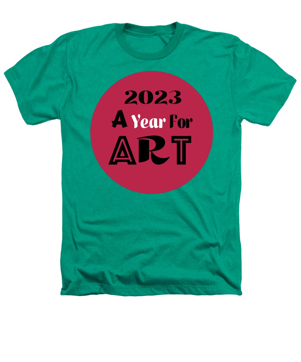 A Year For Art - Viva Magenta - Heathers T-Shirt