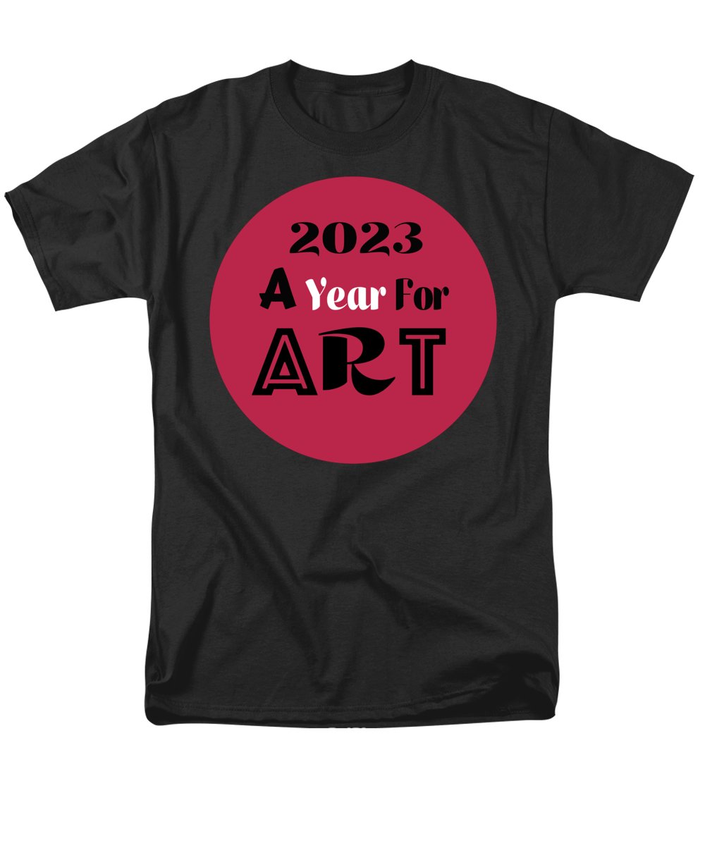 A Year For Art - Viva Magenta - Men's T-Shirt  (Regular Fit)