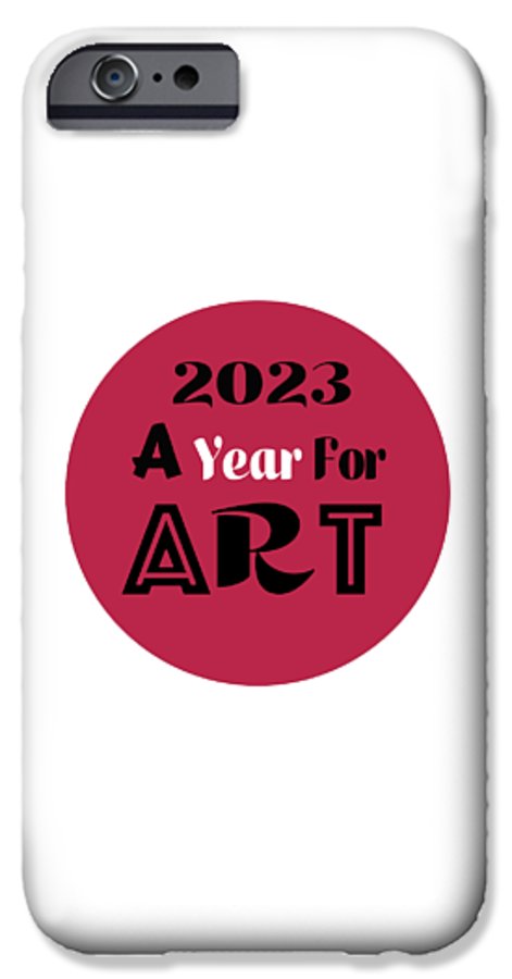 A Year For Art - Viva Magenta - Phone Case