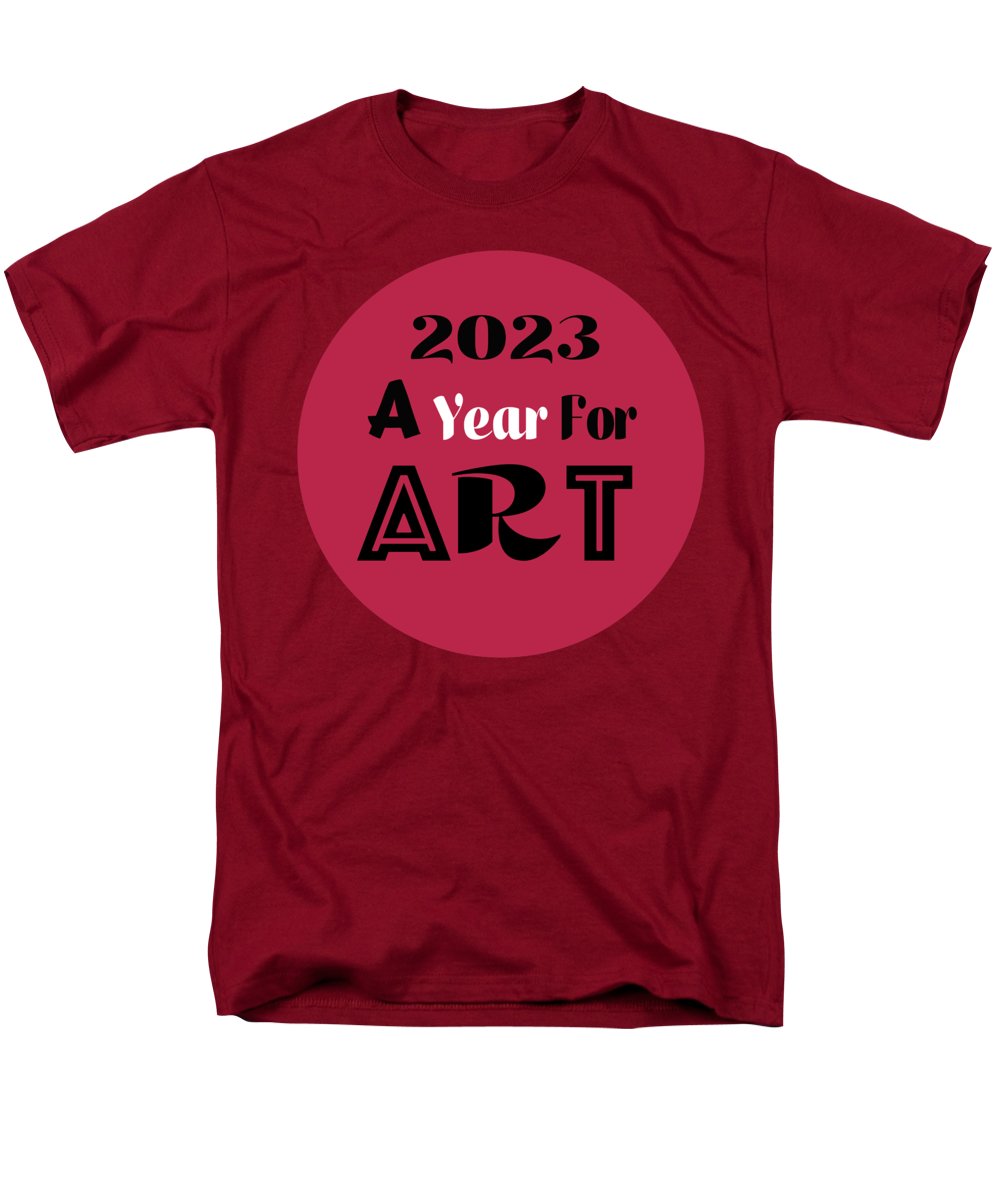 A Year For Art - Viva Magenta - Men's T-Shirt  (Regular Fit)