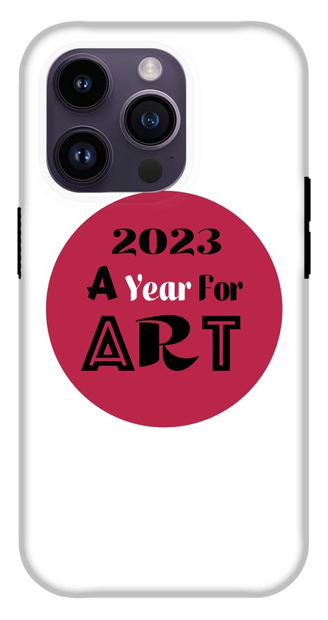 A Year For Art - Viva Magenta - Phone Case