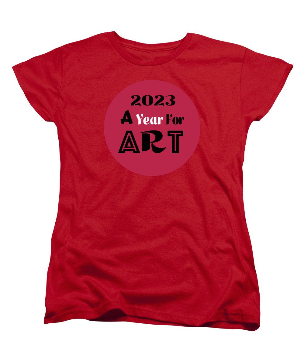 A Year For Art - Viva Magenta - Women's T-Shirt (Standard Fit)