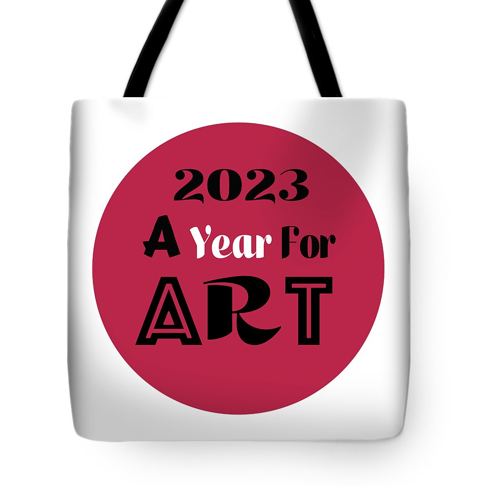A Year For Art - Viva Magenta - Tote Bag