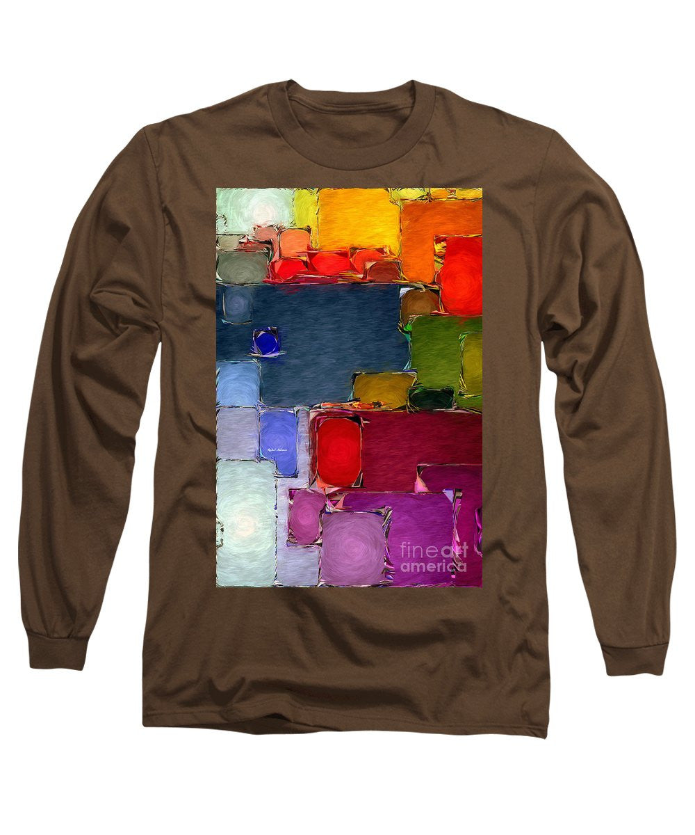 Long Sleeve T-Shirt - Abstract 005
